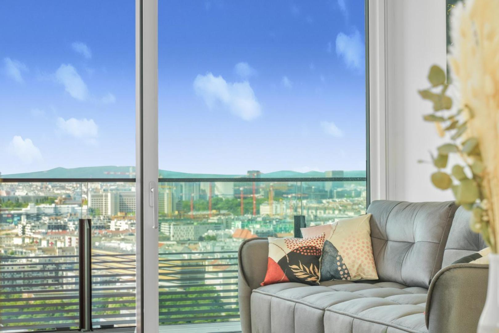 Luxury Penthouse I Rooftop Pool I Self Check-In Vienna Exterior photo